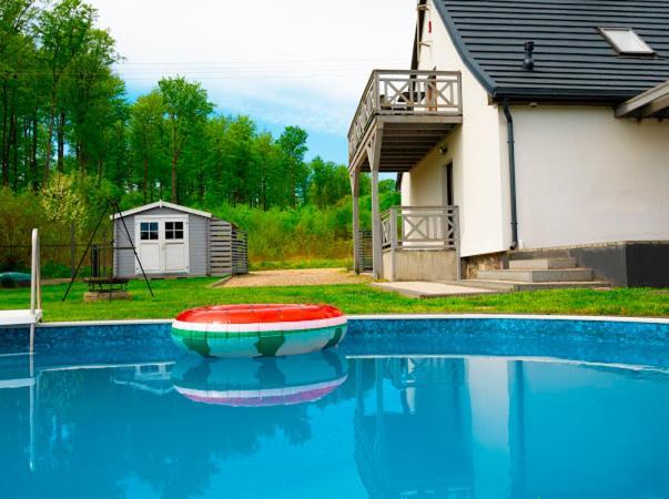 Las, Woda I Przygoda - Dom Z Sauna I Basenem Choczewo Exteriör bild